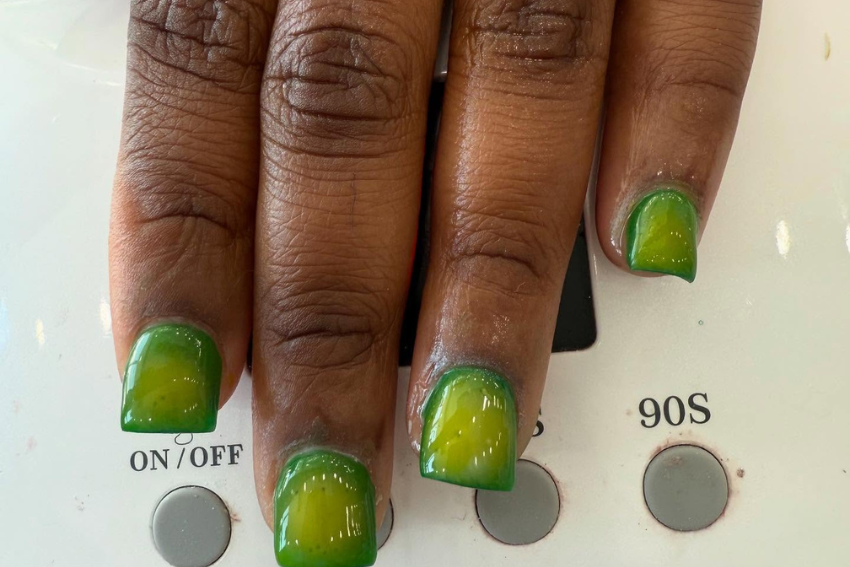 sample at nail deluxe nail bar 10